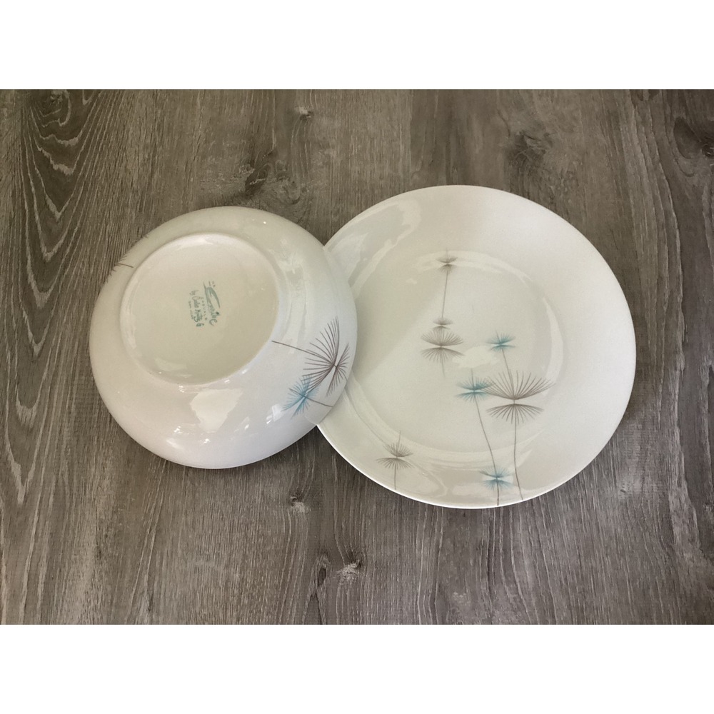 Vintage Caribe Casual Carlos Montes G San Juan MCM Bowl and Plate Set - Picture 2 of 6